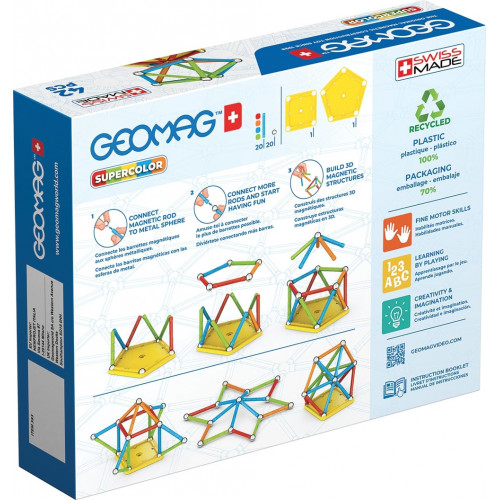 Geomag Super Color Recycled giocattolo...