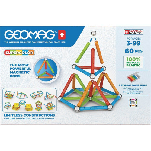 Geomag Super Color Recycled giocattolo...