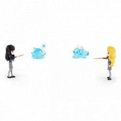 Wizarding World , Set Amicizia Patronus di Luna Lovegood e Cho Chang con 2 bambole articolate e 2 animali Patronus, collezione