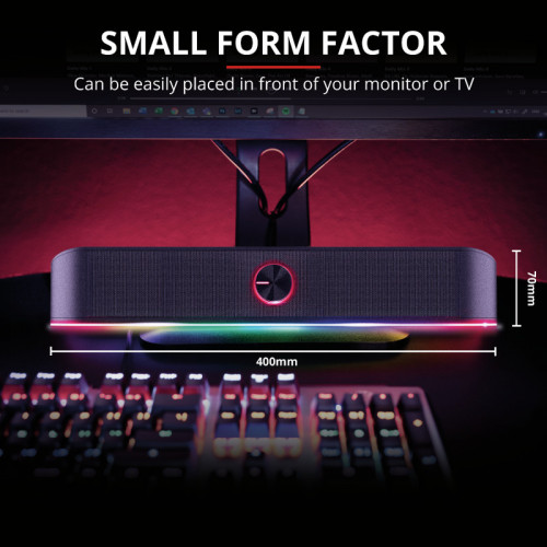 Trust GXT 619 Thorne Nero 2.0 canali 6 W