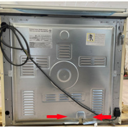 - OUTLET - La Germania AMN855ECRV - Cucina con Forno Elettrico, Crema, 80x50 cm, Classe A