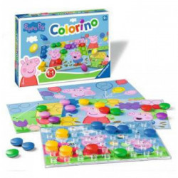 Ravensburger Peppa Pig Colorino Board game Apprendimento