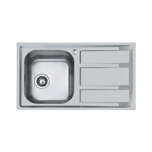 Foster 1971 060 Inox spazzolato - Lavello 1...