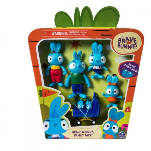 BRAVE BUNNIES Gift Set Bunny Famiglia