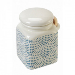 Villa D'Este Home Tivoli 'Cote d'Azur', Set 2 Barattoli con cucchiaino 433 ml