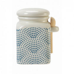 Villa D'Este Home Tivoli 'Cote d'Azur', Set 2 Barattoli con cucchiaino 433 ml