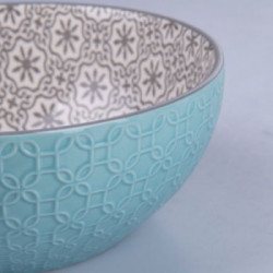 Villa D'Este Home Tivoli 'Confusion Fiori', Insalatiera in porcellana 20 cm