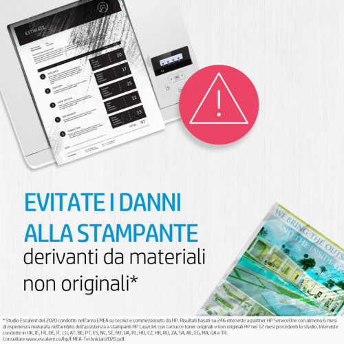 HP Cartuccia toner nero originale LaserJet 142A