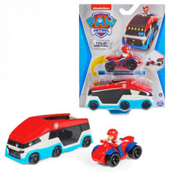 PAW Patrol , Paw Patroller e quad di Ryder in metallo, veicoli die-cast in scala 1:55, giocattoli per bambini dai 3 anni in su