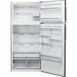 Hotpoint HA84TE 72 XO3 2 - Frigorifero Doppia Porta, 587 Litri, Classe E, 186x84x77,4 cm