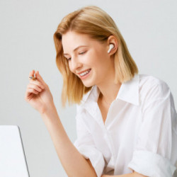 LG TONE Free FP5 - Cuffie True Wireless Bluetooth con ANC (Bianco)