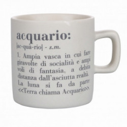 Villa D'Este Home Tivoli 'Victionary Zodiaco", Tazzina caffè ACQUARIO