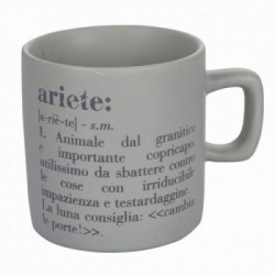 Villa D'Este Home Tivoli 'Victionary Zodiaco", Tazzina caffè ARIETE