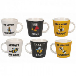 Villa D'Este Home Tivoli 'Bee', Set 6 tazzine caffè, 110 ml