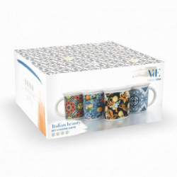 Villa D'Este Home Tivoli 'Italian Beauty', Set 4 Tazzine caffè, 90 ml