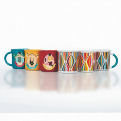 Villa D'Este Home Tivoli 'Le Cirque', Set 6 Tazzine caffè