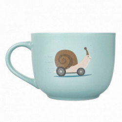 Villa D'Este Home Tivoli 'New Be Positive', Tazza Jumbo con manico 520 ml ''Accept challenge'