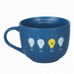 Villa D'Este Home Tivoli 'New Be Positive', Tazza Jumbo con manico 520 ml ''Be yoursef'