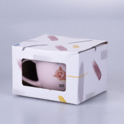 Villa D'Este Home Tivoli 'Lazy World', Tazza Jumbo con manico 520 ml '5..4..3..2..1..and repeat'