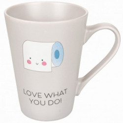 Villa D'Este Home Tivoli 'New Be Positive', Tazza con manico 300 ml 'Love what you do'