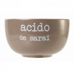 Villa D'Este Home Tivoli 'S.P.Q.eRe.', Ciotola Yogurt 250 ml 'Acido ce sarai'