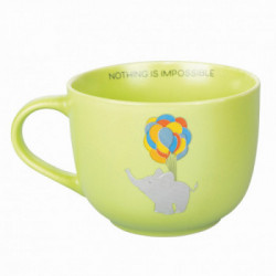 Villa D'Este Home Tivoli 'New Be Positive, Tazza Jumbo con manico 520 ml 'Nothing is impossible'