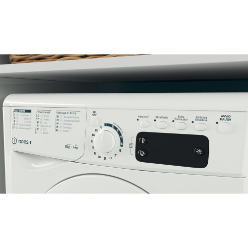 Indesit EWDE 861483 W IT N - Lavasciuga a...