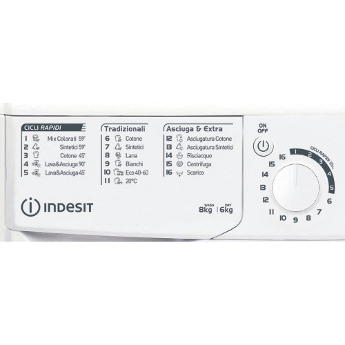 Indesit EWDE 861483 W IT N - Lavasciuga a...