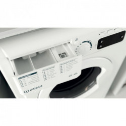 Indesit EWDE 861483 W IT N - Lavasciuga a Carica Frontale, 1400 Giri/min, 8 Kg, Classe D