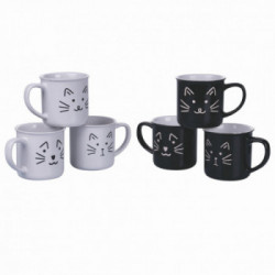 Villa D'Este Home Tivoli 'Love Cat New', Set 6 Mug 300 ml