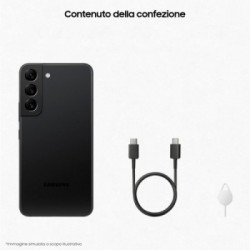 Samsung Galaxy S22 5G Display 6.1'' Dynamic AMOLED 2X, 4 fotocamere, RAM 8 GB, 128 GB, 3.700mAh, Phantom Black