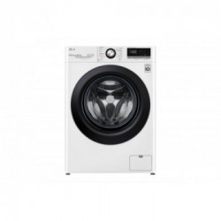 Lg F4WV310SAE - Lavatrice Carica Frontale, 10,5 kg, Vapore, 1400 g, AI DD, Direct Drive, Classe A