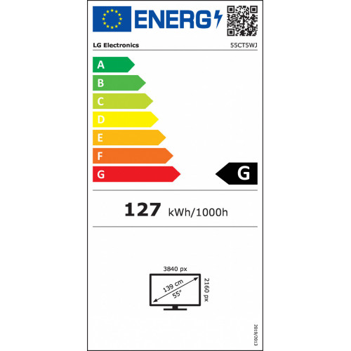 LG 55CT5WJ-B visualizzatore di messaggi...