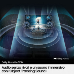 Samsung QE55QN95B Smart TV 55" Neo Q 4k UHD, Mini Led Quantum Matrix, DOLBY ATMOS OTS+