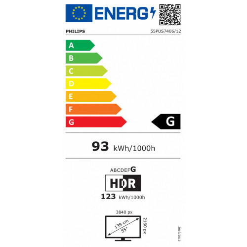 Philips 7000 series 55PUS7406 139,7 cm (55") 4K...