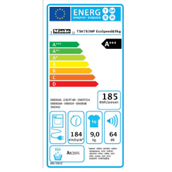Miele TSH 783 WP - Asciugatrice EcoSpeed, 9 Kg, WiFi, Classe A+++