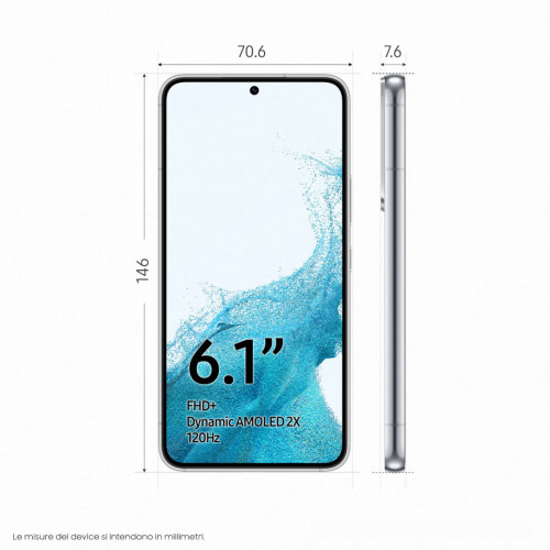 Samsung Galaxy S22 5G Display 6.1'' Dynamic...