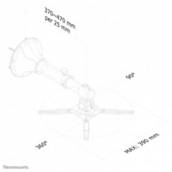 Neomounts by Newstar Supporto a parete per proiettori