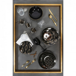 Villa D'Este Home Tivoli 'Mondrian', Servizio piatti 18 pezzi