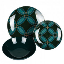 Villa D'Este Home Tivoli 'Vetiver', Servizio piatti 18 pezzi 