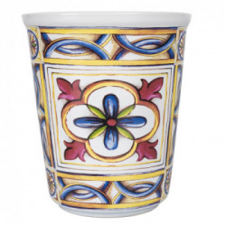 Villa D'Este Home Tivoli 'Costiera', Set 6 bicchieri acqua in ceramica 340 ml