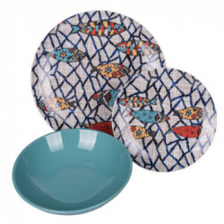 Villa D'Este Home Tivoli 'Los Cabos', Servizio tavola 18 pezzi