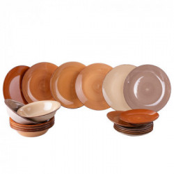 Villa D'Este Home Tivoli 'Baita Chocolate', Servizio tavola 18 pezzi