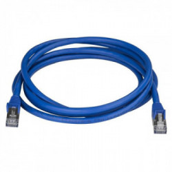 StarTech.com Cavo di Rete Ethernet Cat6a - Cavo Schermato STP da 2m - Blu