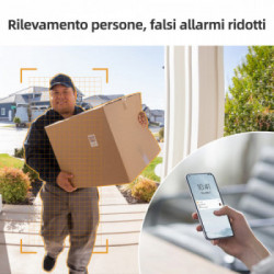 IMOU Cruiser 4MP - Speed Dome WIFI 1440P, Rotazione 355°, IP66, Visione notturna a colori 30m, Sirena e microfono