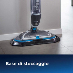 Bissell 2240N Spinwave Cordless Lavapavimenti con Mop Rotanti, Fino a 20 Minuti, 0,83 Lt.