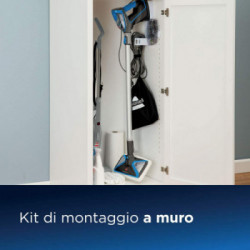 Bissell 2234N Powerfresh Slim Pulitore a Vapore 3-in-1, Lavapavimenti e Pulitore Portatile