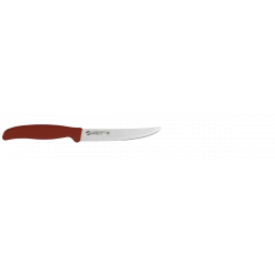 Ambrogio Sanelli Bbq - Coltello Bistecca Mezzo Dentato, 16 cm, Confezione 6 Pezzi, Modello BT85.S12N