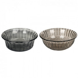 Villa D'Este Home Tivoli 'Shades of Stones', Set 2 insalatiere Ø 22,5 cm