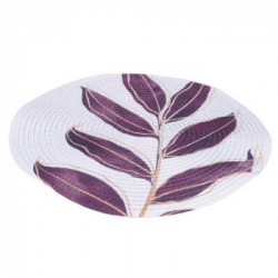 Villa D'Este Home Tivoli 'Les Serres Rouge', Set 6 Tovagliette tonde